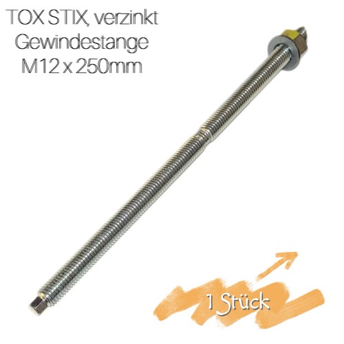 Tox stix gewindestange - gewindestange, m12x250