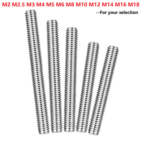 M12 edelstahl gewindestange - a2,