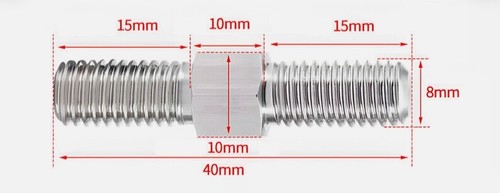 Gewindebolzen edelstahl v2a - edelstahl,